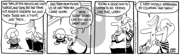 The Buckets on Saturday August 2, 2003 Comic Strip