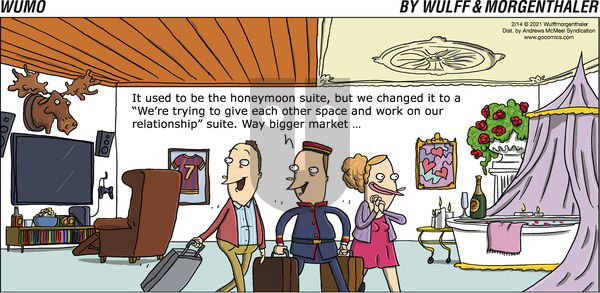 WuMo on Sunday February 14, 2021 Comic Strip