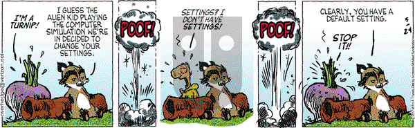 Over the Hedge on Friday March 24, 2017 Comic Strip