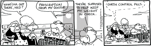 Lola on Tuesday April 2, 2002 Comic Strip