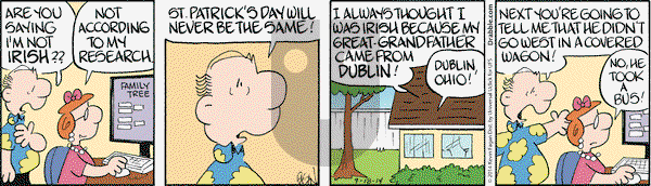 Drabble on Thursday September 18, 2014 Comic Strip