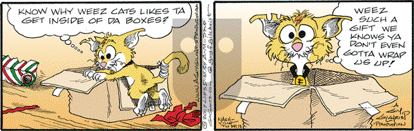 Nancy on Wednesday December 13, 2017 Comic Strip