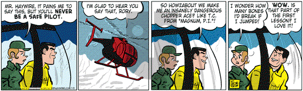 Rip Haywire on Thursday January 3, 2013 Comic Strip