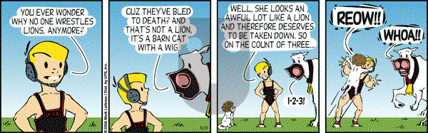 Cow and Boy Classics on Wednesday October 29, 2008 Comic Strip
