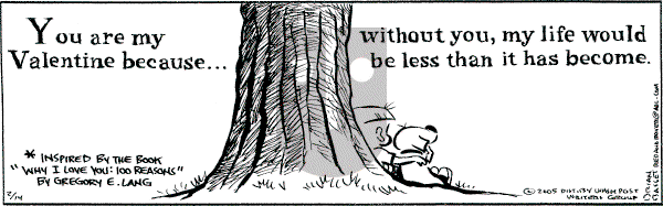 Red and Rover on Monday February 14, 2005 Comic Strip