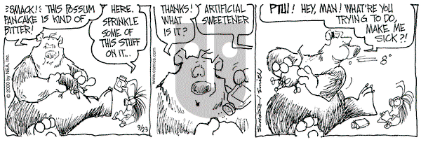 The Grizzwells on Saturday September 23, 2000 Comic Strip