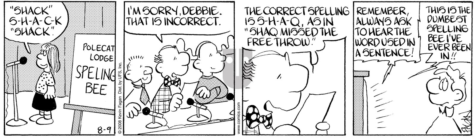 Drabble - Saturday August 9, 2008 Comic Strip