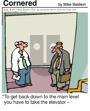 Cornered - Wednesday June 15, 2011 Comic Strip