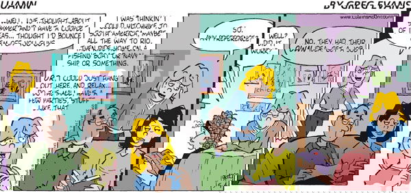 Luann on Sunday May 4, 2003 Comic Strip