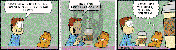 Garfield on Saturday May 11, 2019 Comic Strip