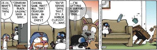 Get Fuzzy on Thursday November 1, 2012 Comic Strip
