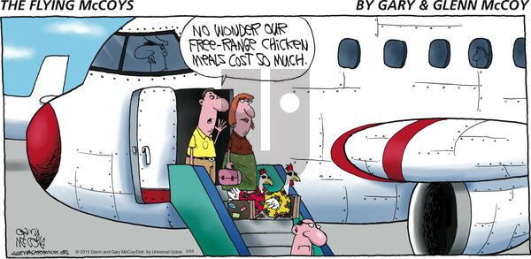 The Flying McCoys on Sunday May 24, 2015 Comic Strip