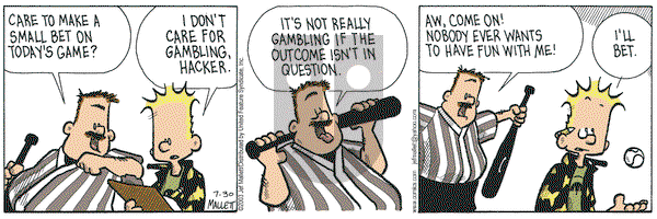 Frazz - Wednesday July 30, 2003 Comic Strip