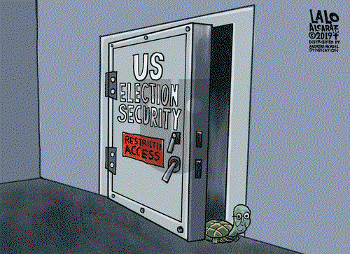 Lalo Alcaraz on Wednesday July 31, 2019 Comic Strip