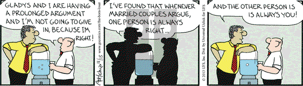 The Born Loser on Friday November 15, 2013 Comic Strip