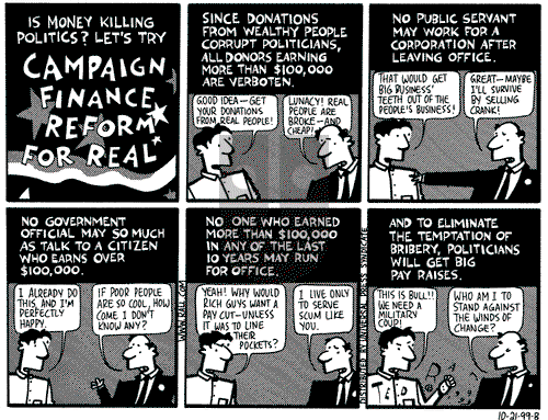 Ted Rall on Monday October 25, 1999 Comic Strip