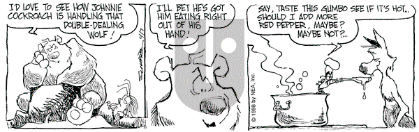 The Grizzwells on Tuesday April 7, 1998 Comic Strip