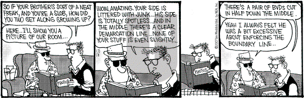 Monty on Tuesday December 18, 2007 Comic Strip