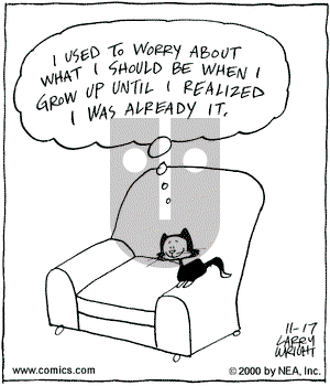 Kit 'N' Carlyle on Friday November 17, 2000 Comic Strip