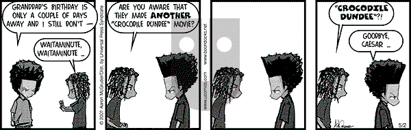 The Boondocks - Wednesday May 2, 2001 Comic Strip