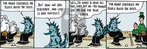 Overboard on Wednesday June 3, 2015 Comic Strip
