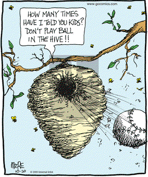 In the Bleachers on Tuesday October 20, 2009 Comic Strip