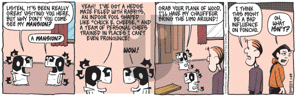 Pooch Cafe on Thursday January 29, 2009 Comic Strip