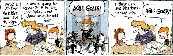 Cul de Sac on Monday March 31, 2014 Comic Strip