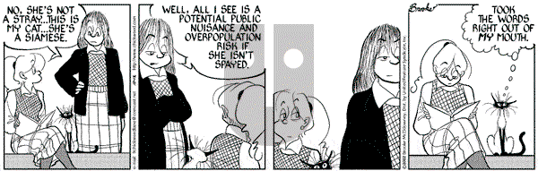 9 Chickweed Lane on Saturday October 12, 2002 Comic Strip