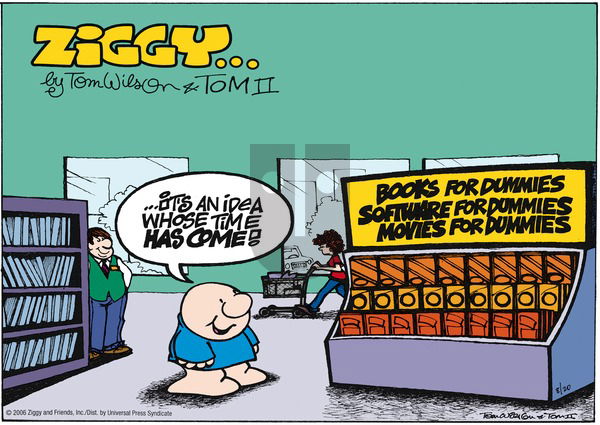 Ziggy on Sunday August 20, 2006 Comic Strip