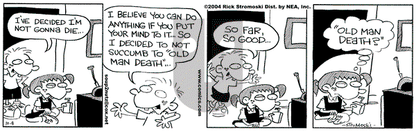 Soup to Nutz - Old on Monday November 1, 2004 Comic Strip