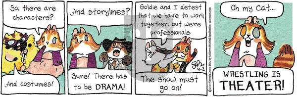 Breaking Cat News on Thursday April 2, 2020 Comic Strip