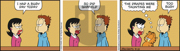 Garfield - Friday September 15, 2023 Comic Strip