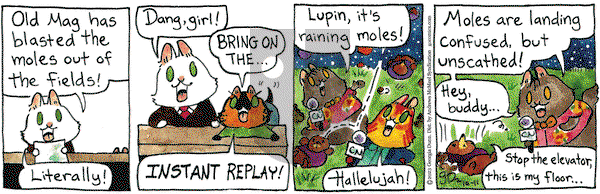 Breaking Cat News - Wednesday October 11, 2023 Comic Strip