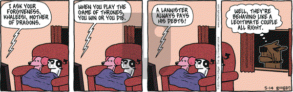 Pooch Cafe on Thursday May 14, 2015 Comic Strip