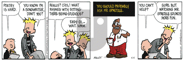 Frazz on Thursday May 5, 2005 Comic Strip