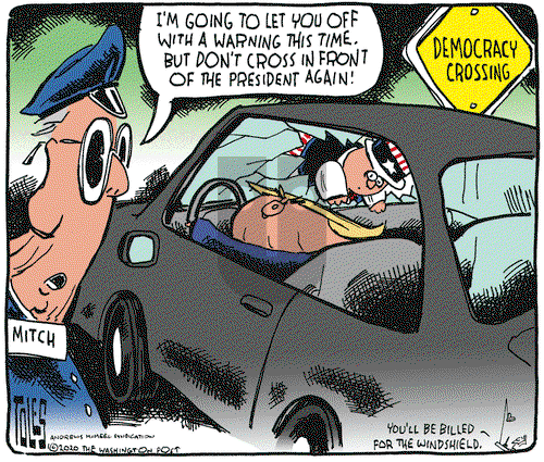 Tom Toles on Thursday January 9, 2020 Comic Strip