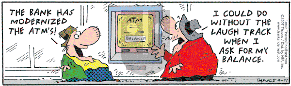 Frank and Ernest - Thursday April 19, 2007 Comic Strip