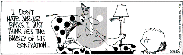 The Buckets - Thursday July 22, 1999 Comic Strip