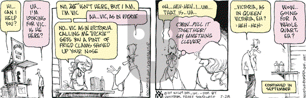 Non Sequitur on Wednesday August 1, 2007 Comic Strip