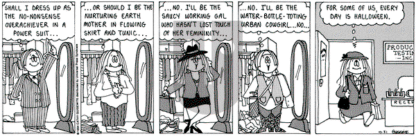 Cathy Classics on Monday October 31, 1994 Comic Strip