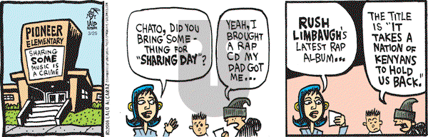 La Cucaracha on Wednesday March 25, 2009 Comic Strip