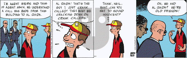 Lucky Cow on Thursday April 13, 2006 Comic Strip