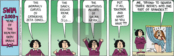 Cathy Classics on Tuesday May 27, 2003 Comic Strip