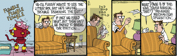 Monty on Friday July 21, 2017 Comic Strip