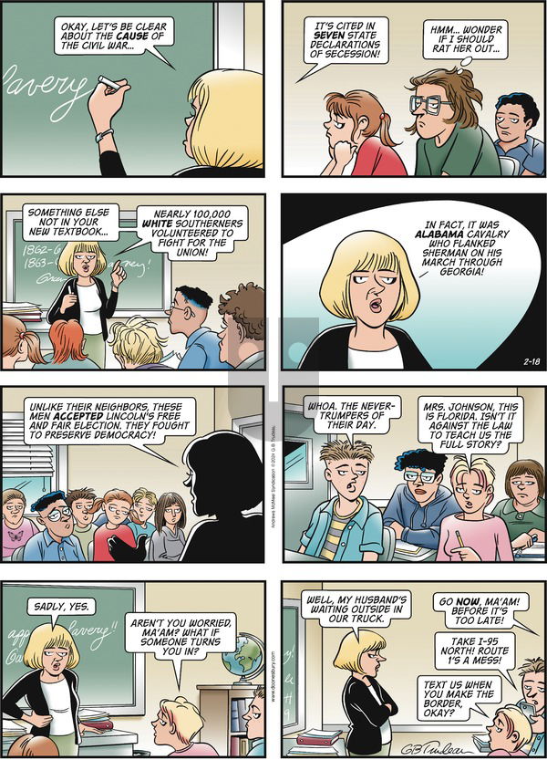 Doonesbury - Sunday February 18, 2024 Comic Strip
