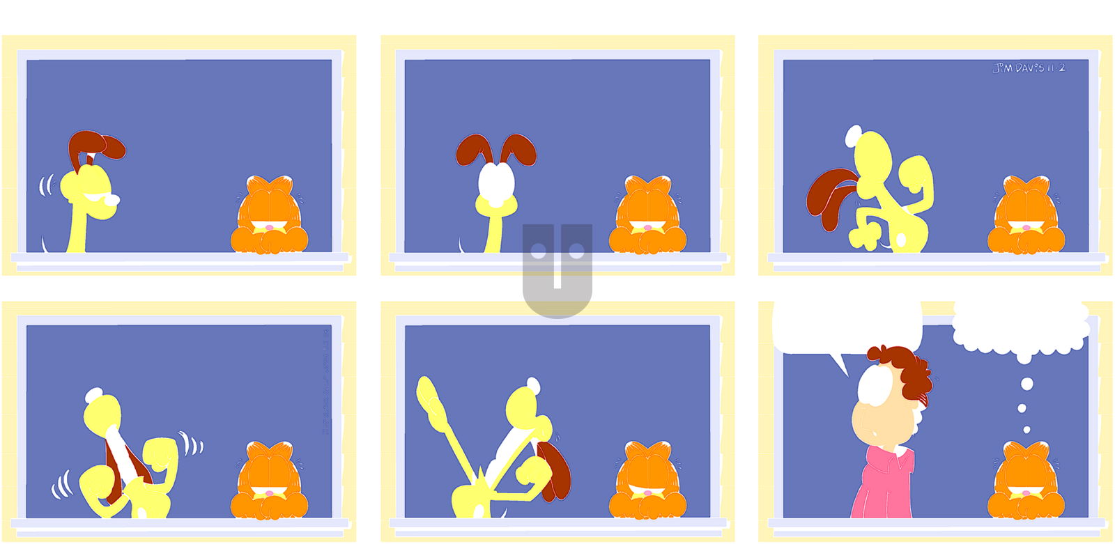 Garfield on Sunday November 2, 2014 Comic Strip