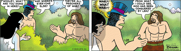 Alley Oop on Thursday January 28, 2010 Comic Strip