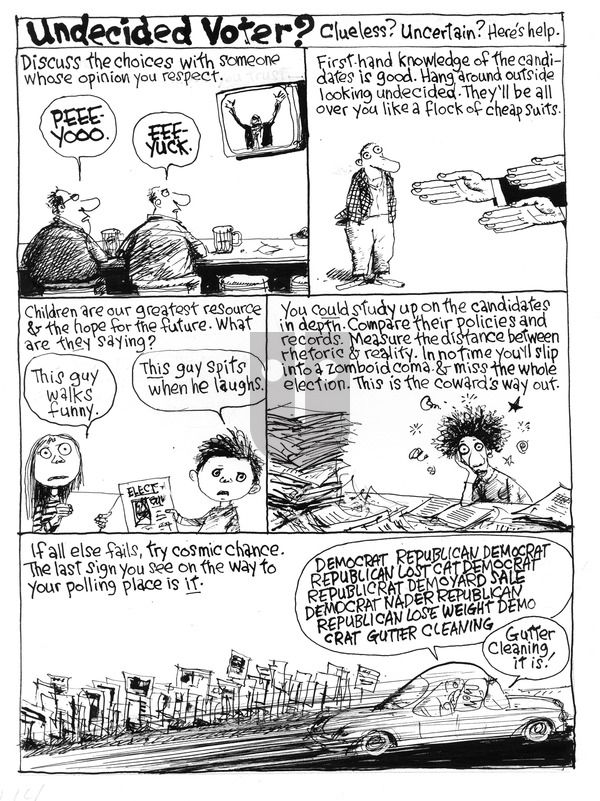 Richard's Poor Almanac on Sunday October 18, 2015 Comic Strip