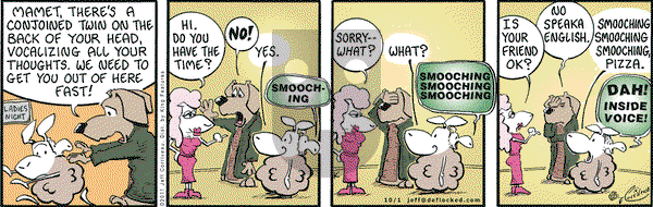 DeFlocked on Saturday October 1, 2011 Comic Strip